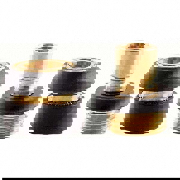 Garden Hose Connector: Female & Male, 3/4